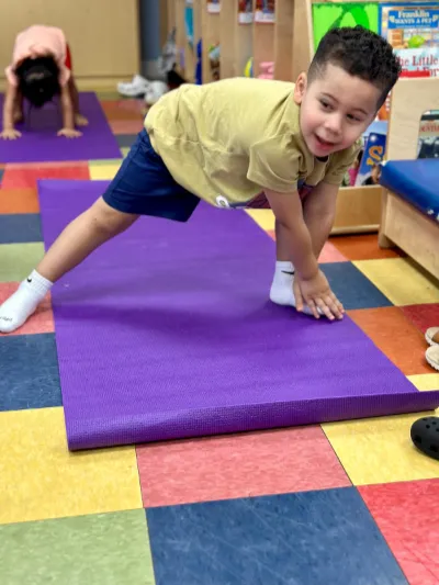 Child at Little Heaven Daycare
